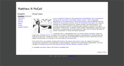 Desktop Screenshot of mnmccall.com